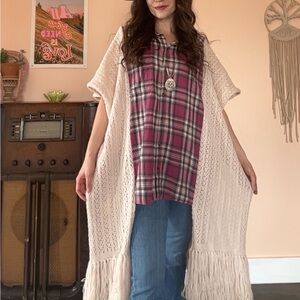 Upcycled Plaid Box Top